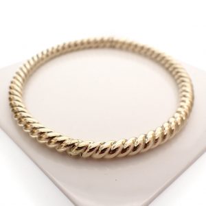 gouden slavenarmband