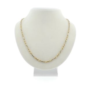 bicolor gouden ketting
