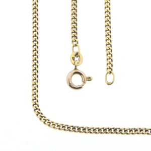 14 karaat geelgouden gourmet schakel ketting