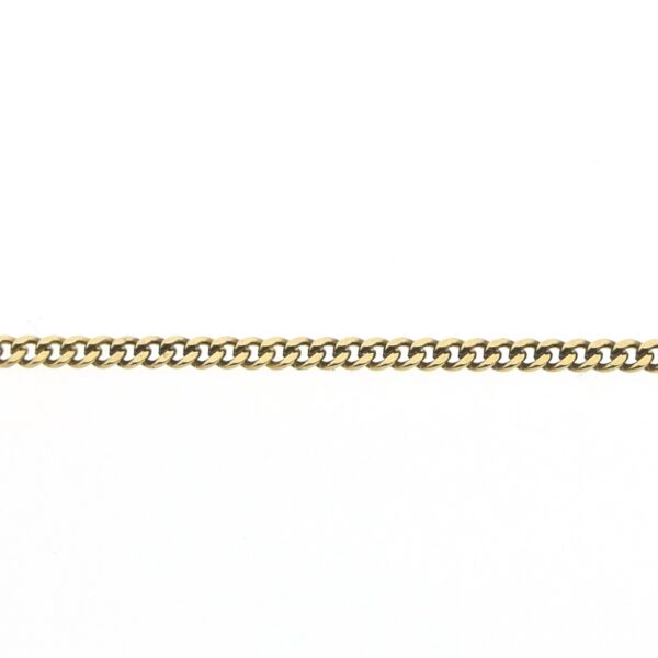 Gouden gourmetschakel ketting | 43,5 cm