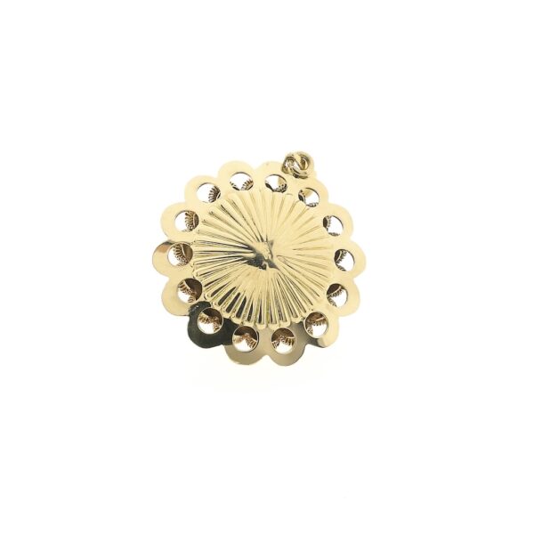 Gouden hanger van een Zeeuwse knop
