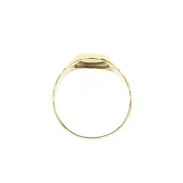 Vintage 8 krt. Zegelring | Heren